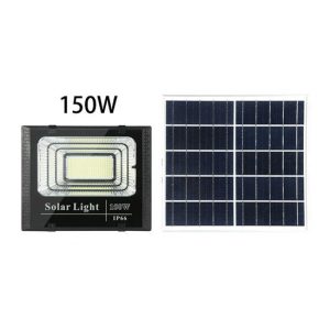 פרוז'קטור סולארי מוגן מים 150W + שלט