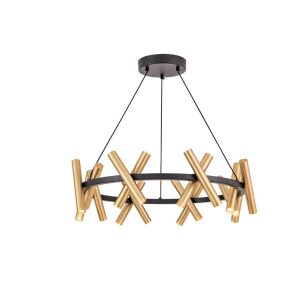 גוף תאורה "סיגר" 16 פליז