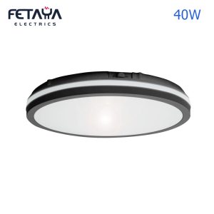 גוף תאורה מחוזק OREO 40W שחור IP65