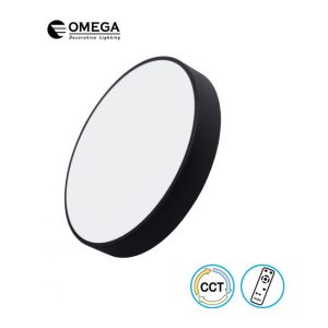 גוף תאורה "ווגאס" 100W שחור קוטר "60