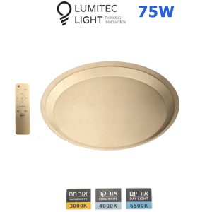 גוף תאורה CLEAR 75W כסף + שלט