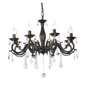 גוף תאורה "נאוטיקה" שמיניה שחור