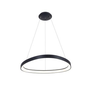 גוף תאורה 80W "ריביירה" שחור