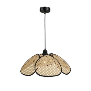 גוף תאורה ראטן "ורניש" 8676 תלוי