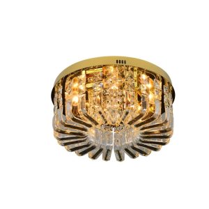 גוף תאורה "תבל" זהב קוטר 40