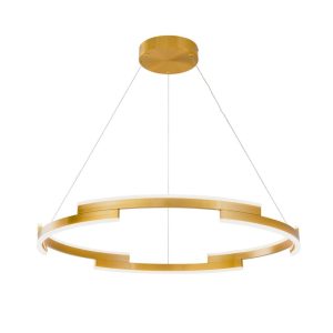 גוף תאורה "סנטוס מונו" זהב