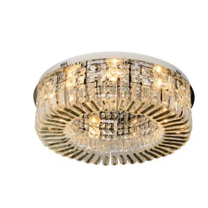 גוף תאורה "תבל" קוטר 60 ניקל