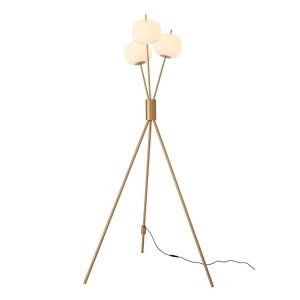 גוף תאורה עומד "סלטיק" שלישיה פליז