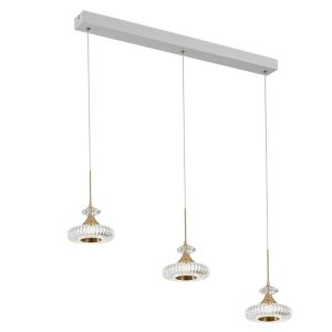 גוף תאורה פס "צלוחית" שלישיה