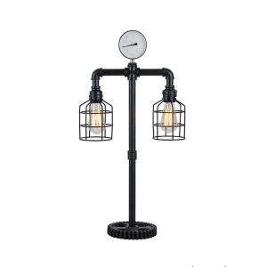 גוף תאורה שולחני "צנרת" כפול (26048)