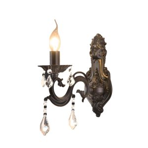 גוף תאורה לקיר "נאוטיקה" שחור