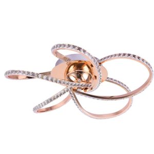 גוף תאורה קריסטל "ציפורן" זהב