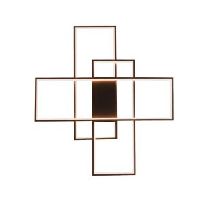 גוף תאורה "ג'אומטריק 2" שחור CCT