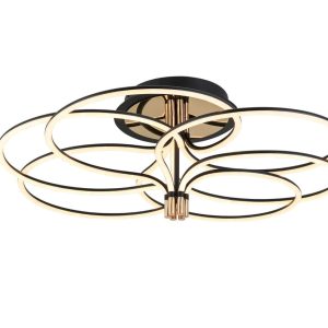 גוף תאורה צמוד "לוליינים" שישיה