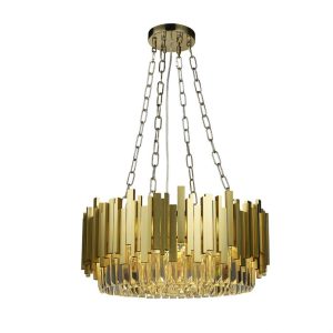 גוף תאורה תלוי "וולקנו" זהב